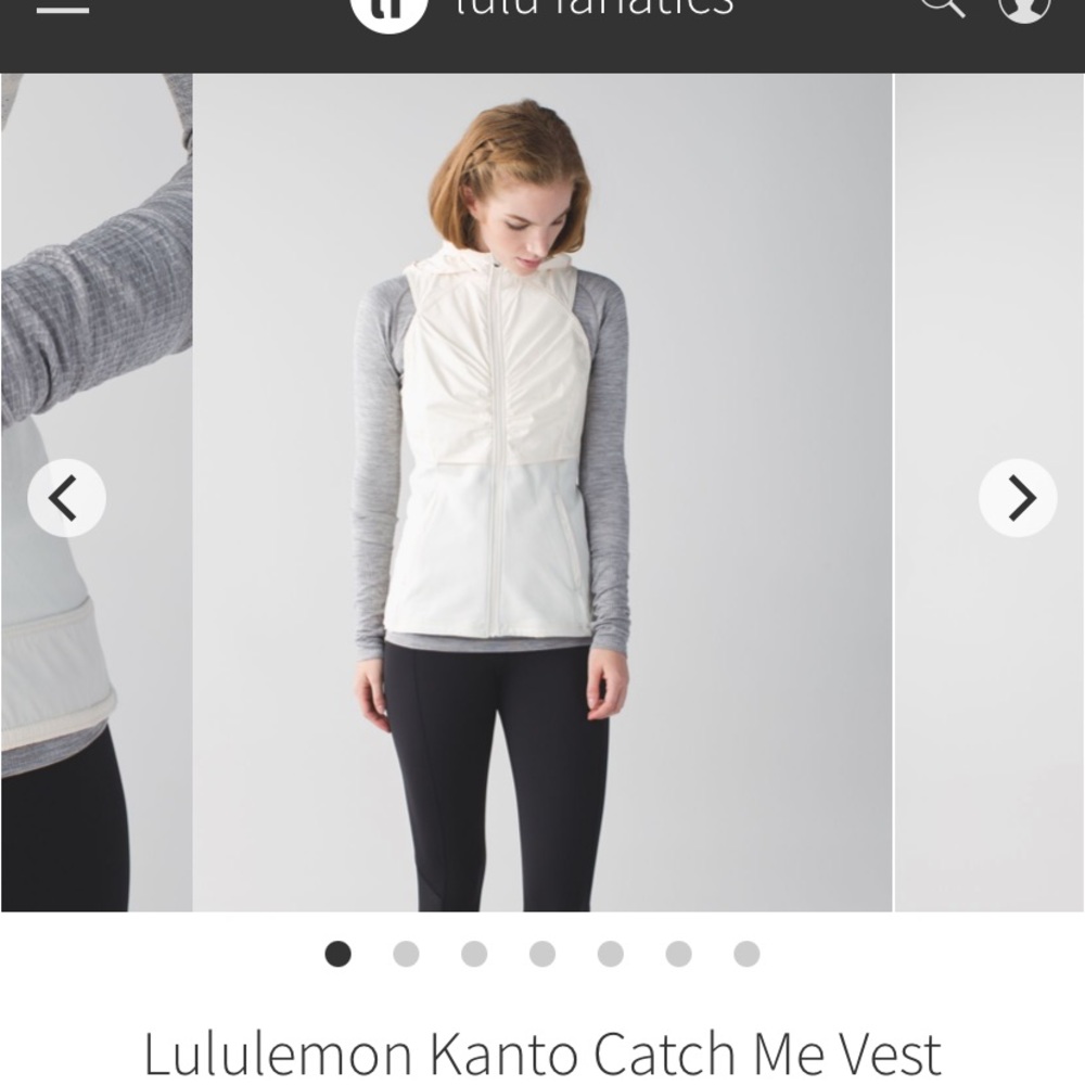 Lululemon kanto catch me vest